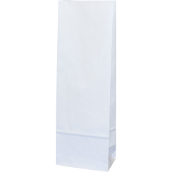 Torba papierowa - PN7 - 140x75x310 mm biała