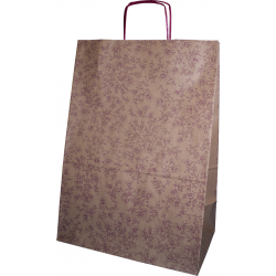 Torba papierowa 305x170x425 mm "kwiaty"