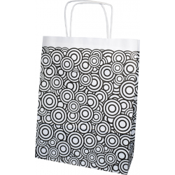 Torba papierowa 240x100x320 ozdobna
