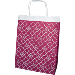 Torba papierowa 240x100x320 ozdobna
