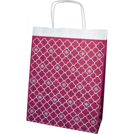 Torba papierowa 240x100x320 ozdobna