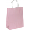 Torba papierowa 18x8x22 "A5" różowa pastel